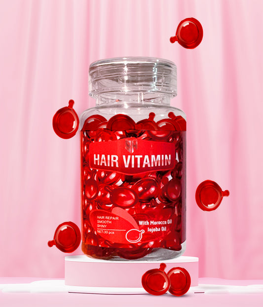 Hair vitamin Rojo con aceite de marruecos y jojoba